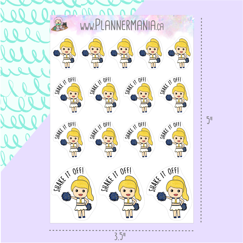 Shake It Off Stickers