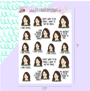 April Ludgate Stickers