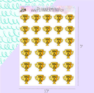 Good at Life Trophy Stickers