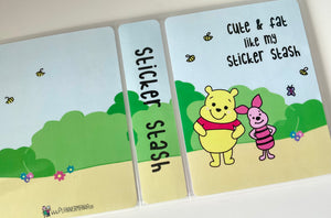 Sticker Album - Top Loading 4X6 - Pooh and Piglet